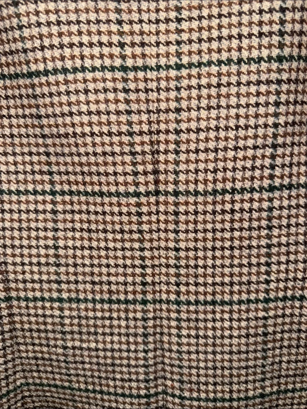 Brown Tweed Houndstooth  Blazer